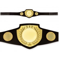 Championship Shield Belt - Black